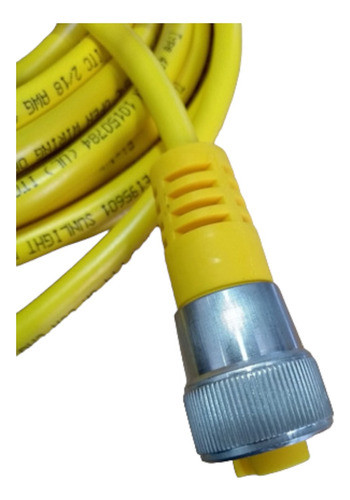 Cabo Rede Montado Fieldbus Turck Rkv-493 300v 9a U7706-10m!! 1