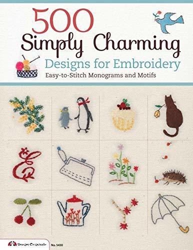 Book : 500 Simply Charming Designs For Embroidery... 0