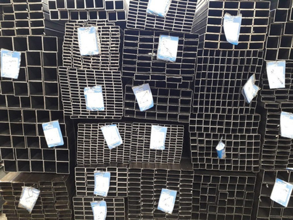Caño Estructural Rectangular 50x150x1,6mm Barra 6mts 1