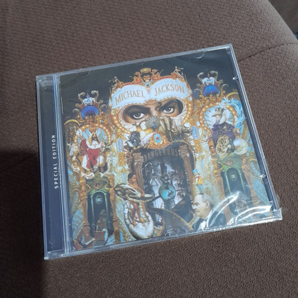 Cd Michael Jackson Dangerous 1991 Lacrado De Fábrica 1