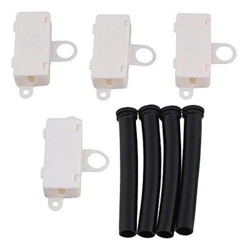Cnbtr Beige T06mm02terminales Mini De Plastico Negro Caja De 0