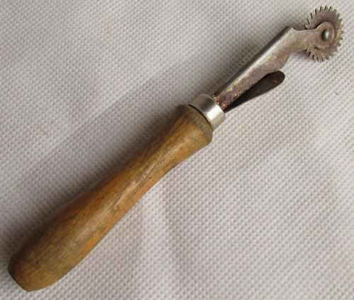 Antigua Rueda Para Marcar Cuero, Talabartero, Artesano #l 0