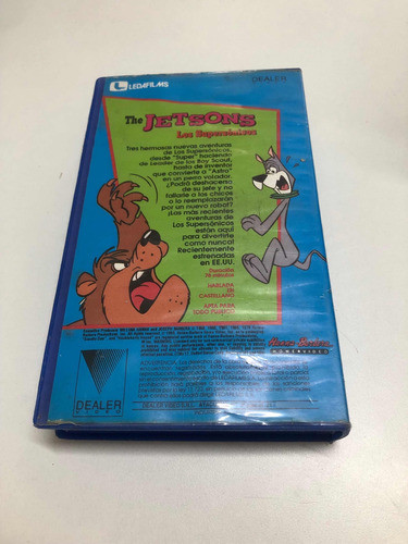 Los Supersonicos Vhs Animacion Infantil Jetsons 1