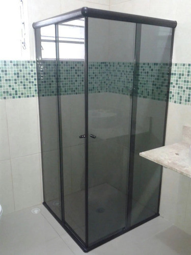 Kit Alumínio P/ Box Banheiro Padrão - C1 - 1,00x1,90mts 1
