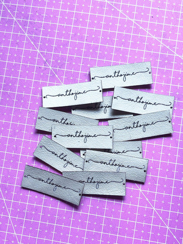 Grifas En Eco Cuero | 50 Unidades 4 X 1.5 Cm 1