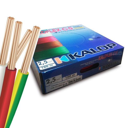 Cable Unipolar Kalop Normalizado Iram 10mm Cat.5 X 10mts 0