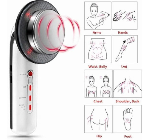 1. Massagem Ultra-sônica Portátil Para Emagrecimento E 1