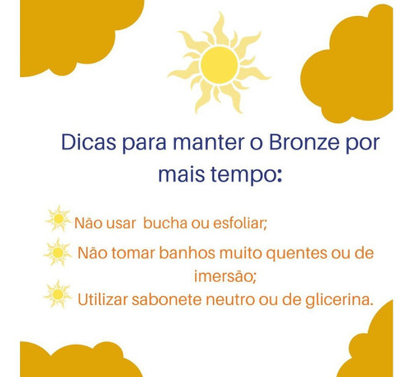 Autobronzeador Secagem Instantânea 1 Litro Show Bronze 1