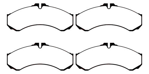 Pastillas De Freno Delanteras P/ Iveco Daily 0