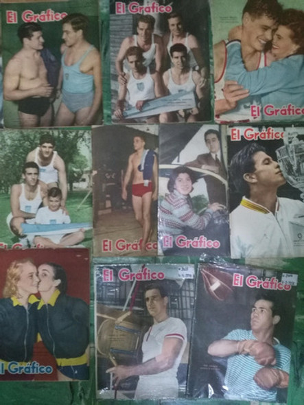Lote De 15 Revistas ** El Grafico ** Del Año 1958 1