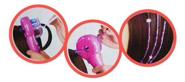 Trenzador De Pelo Juliana Infantil Pila Con Accesorios Tut 1