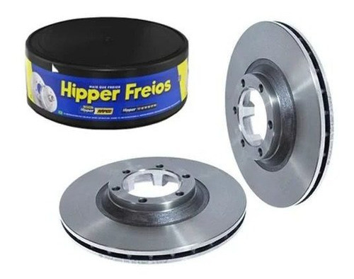 Par Disco Dianteiro Ventilado Spin 1.8 2017/ - Hf51n 1