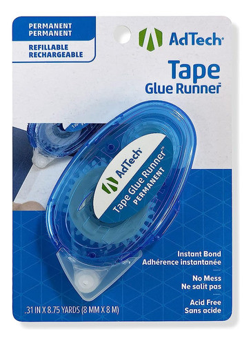 Crafter's Tape Permanent Glue Runner-.31 X8.75 Yardas 0