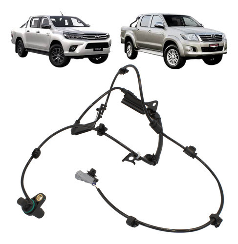 Sensor Abs Dianteiro Ld Toyota Hilux 2.5 3.0 2.7 2011 A 2015 0