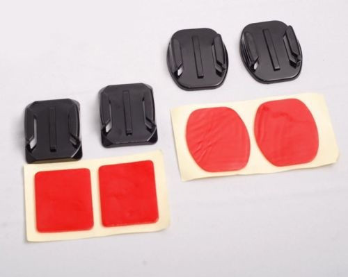 Cámara Adhesivo Montaje 2pcs Plana + 2pcs Curvado Para La Cá 1