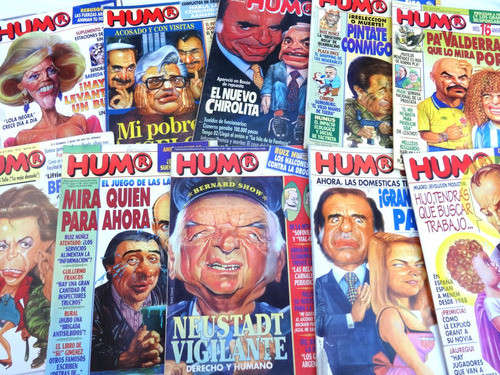 Revista Humor Lote 10 Revista 1995 1992 Antigua 0