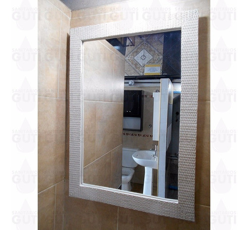 Espejo Marco Resina Ibiza 65x46 Decoración Habitación Baño 1