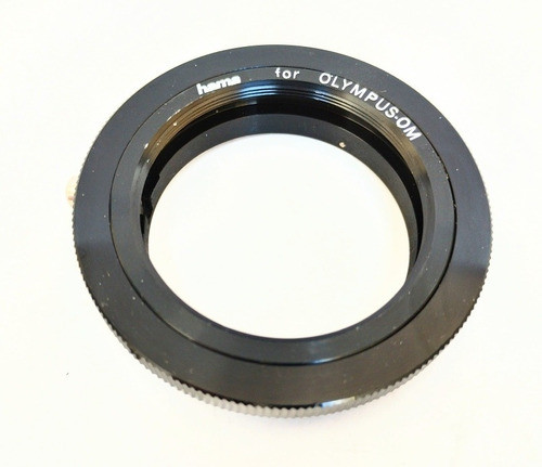Adaptador Montura T2 A Olympus Om Hama Japon 0