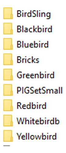 Angry Birds Papercraft Pack 1