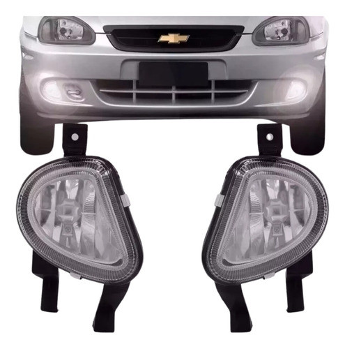 Juego Faro Auxiliar Corsa Classic 2000 A 2010 Combo Par 0