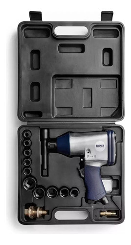 Llave Pistola Impacto Neumatica Enc 1/2 Bremen® 3388 17 Pzas 1