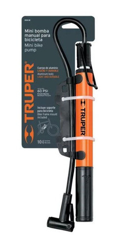 Inflador 28cm Adosable A Bicicleta Truper Excelente Calidad- 0