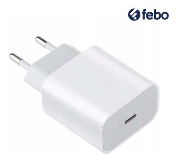 Cargador Ficha De Pared Usb Tipo C Para Celular iPhone 20w 1