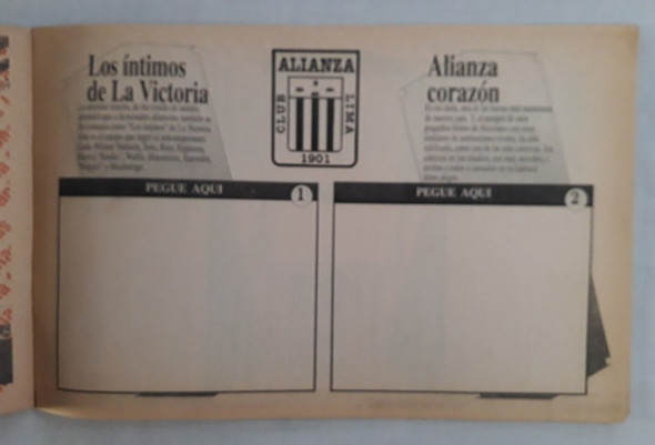 Album De Figuritas - Arriba Alianza! Peru - Futbol Vacio Fs 1 Album De Figuritas - Arriba Alianza! Peru - Futbol Vacio Fs 1