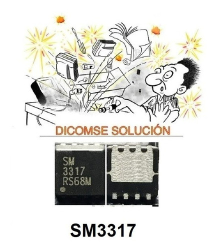 Circuito Integrado Sm3317nsqac-trg Sm3317 Sm 3317 0