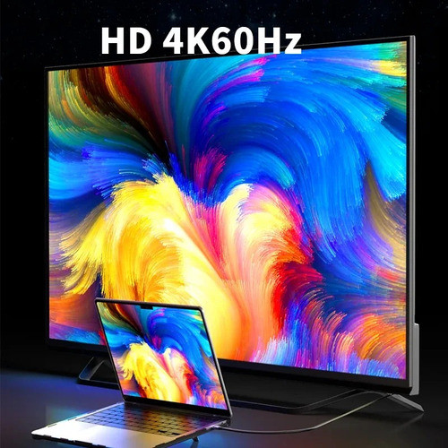 Cable Usb C A Hdmi 4k 60hz Ultra Hd Uhd 1