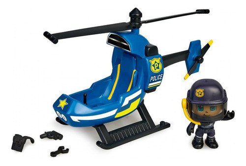 Pinypon Action Mini Helicoptero Policia Y Accs Tts Tuttishop 1