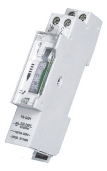 Timer Electrico Mecanico Para Riel Din Abra-sol 1