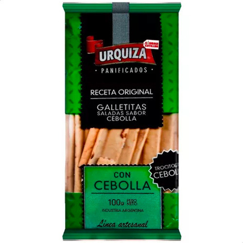 Caja Talitas Cebolla Urquiza Galletita Salada - Mejor Precio 1