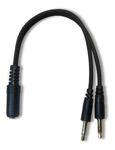 Cable Adaptador  Splitter Gamer Pc Audio 3,5 Mm Original 0