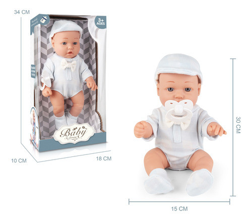 Bebote Con Boina Y Chupete Fashion Dolls 0