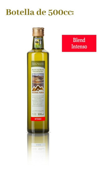 Aceite Oliva Sierra Pura Virgen Extra 6 X 500cc  Intenso 1