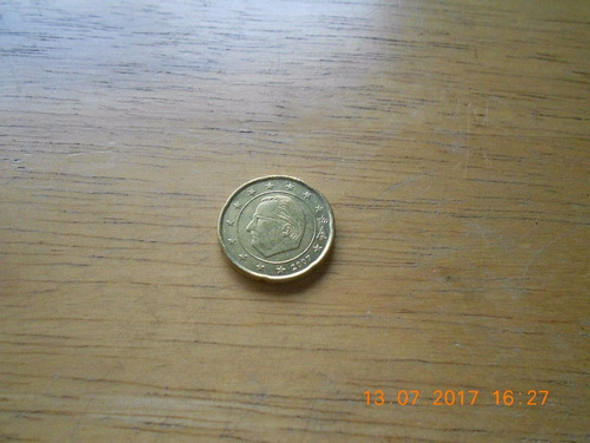 Euro Belgica Moneda De 20 Centavos Año 2007 0