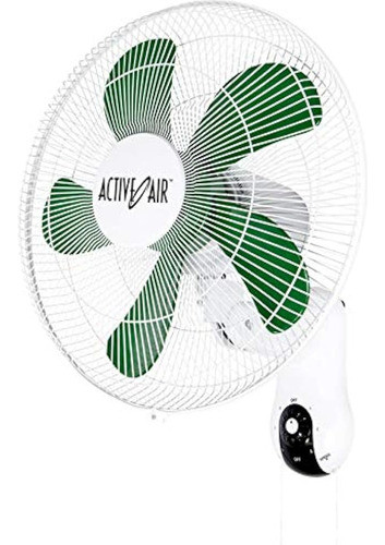 Hydrofarm Active Air Acf16 Ventilador De Montaje En Pared, 1 1