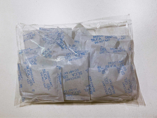 Bolsitas Silica Gel Antihumedad Desecante Pack X20 Unidades 1