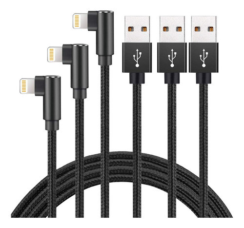 Cable De Carga Rapida, Cable De Angulo Recto De 3 Pies, Pa 0