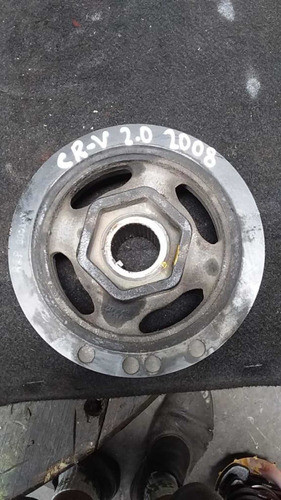 Polia Do Virabrequim Honda Crv 2.0 2008/2010 0