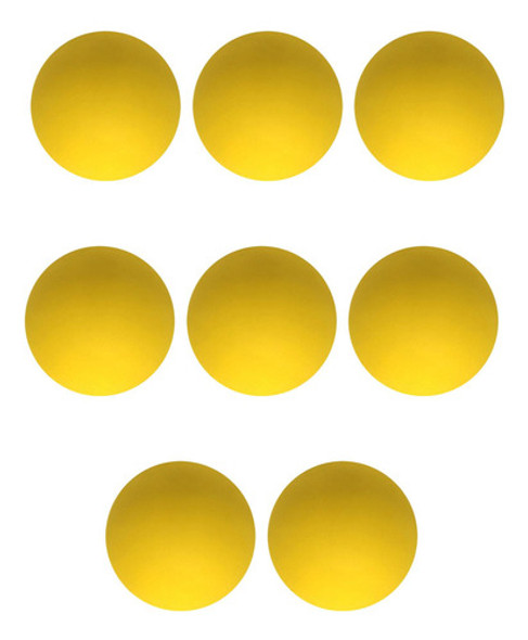 8 Bolas De Reação Do Salto Dos Pces, Bolas Amarelo 0