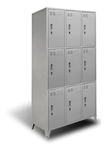 Guardarropas Metalico De 9 Puertas Chicas Petra 0