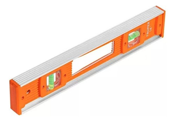 Nivel De Aluminio 14 Pulgadas 350 Mm Burbuja Truper 17032 0