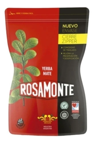 Yerba Mate Rosamonte  Tradicional  Zipper 500g Pack 10u 0