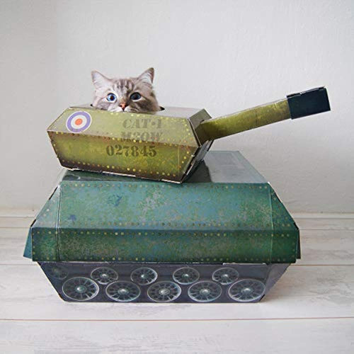 Suck Uk Cat Play House - Tank 1