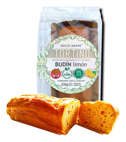 Budín De Limón Sin Tacc Y Sin Azúcar X 200gr 0