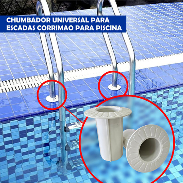 Chumbador Para Escada De Piscina - Universal Par Oferta 1