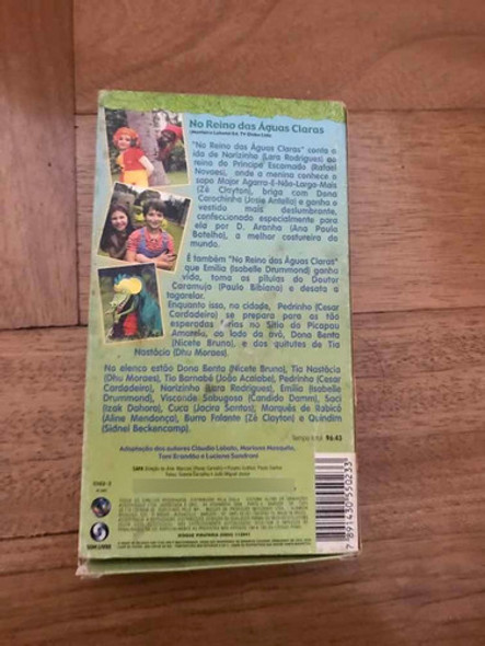 Vídeo De Fita Cassete Sítio Do Pica Pau Amarelo 1