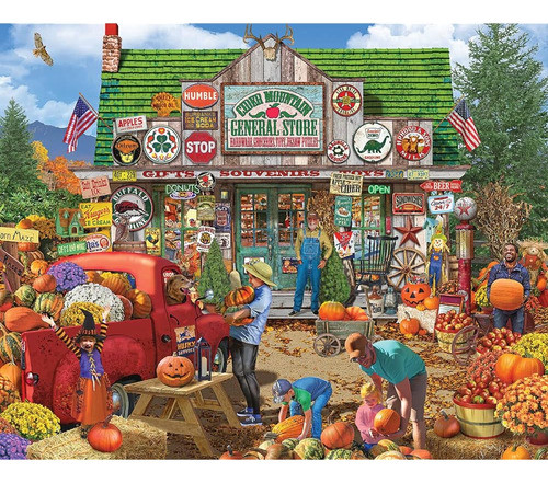 White Mountain Puzzles Cider Mountain General Store - Rompec 0